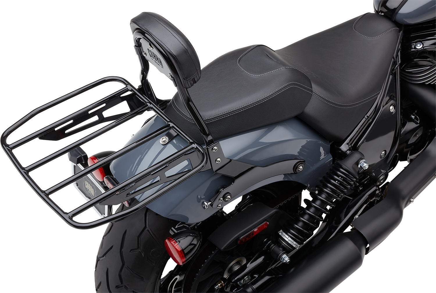 COBRA Detachable Backrest - Mini - Black - Chieftain 502-2012B