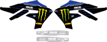 D'COR VISUALS Graphic Kit - '22 Star Yamaha - YZ 250 F '19-'22 10-50-402