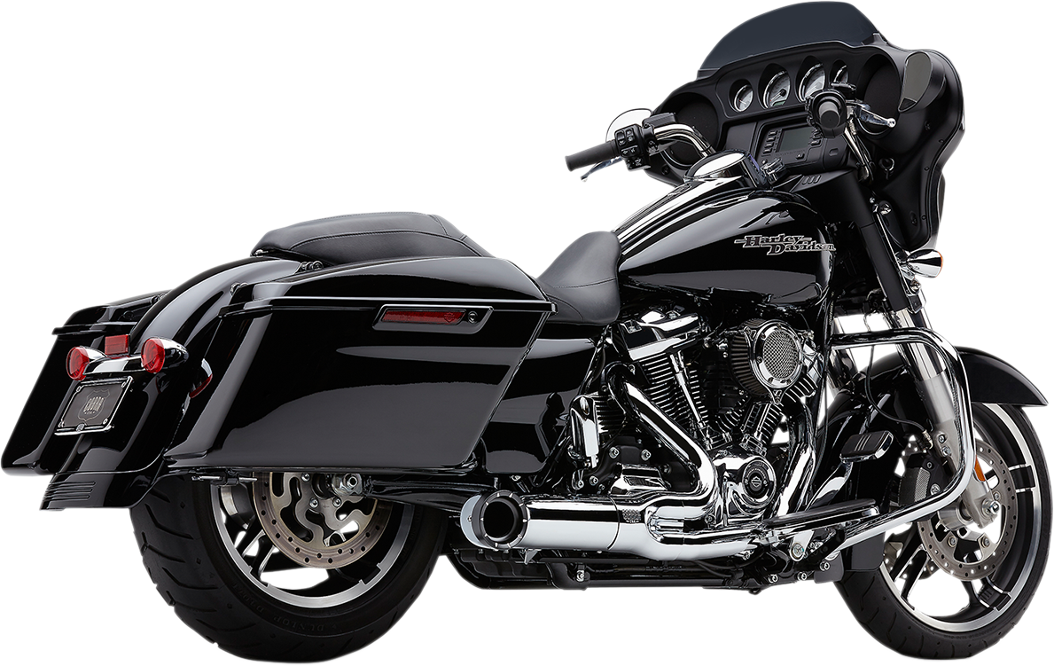 COBRA Turn Out 2-into-1 Exhaust System - Chrome 6271-1
