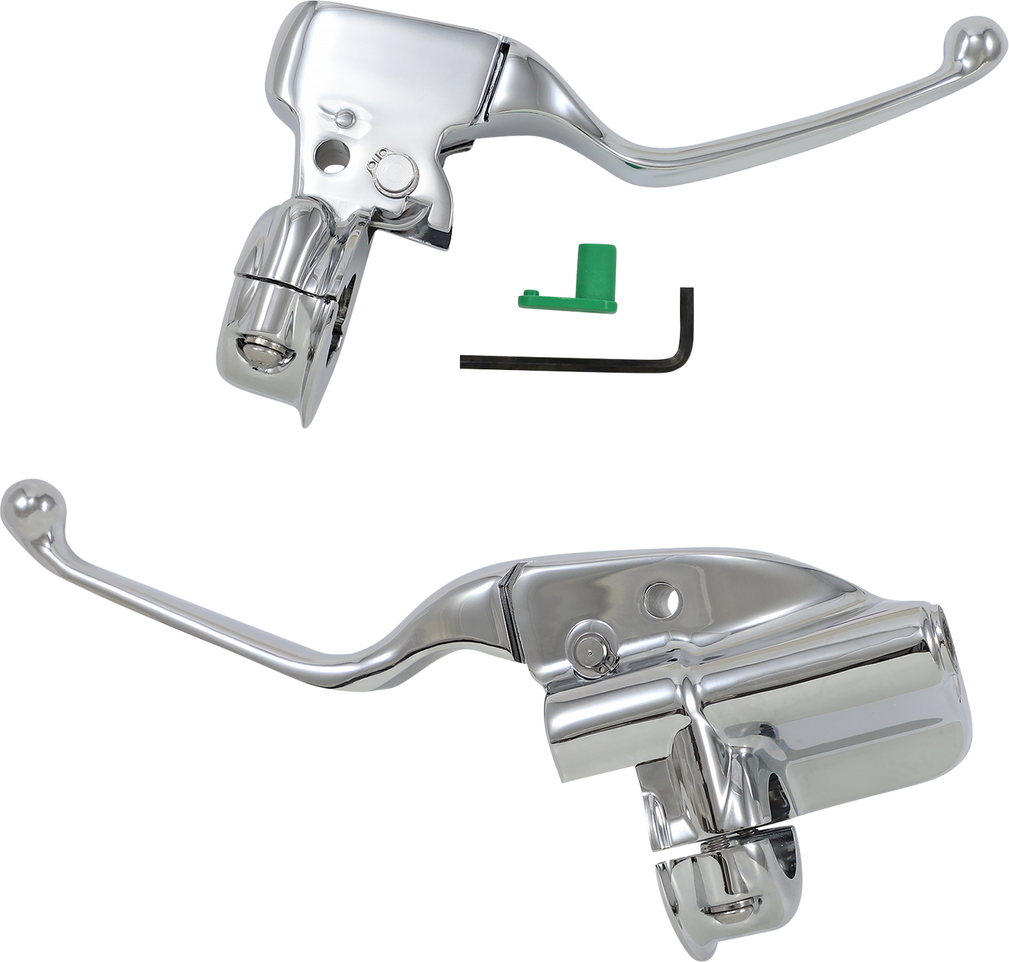 DRAG SPECIALTIES Brake/Clutch Lever Assembly - Chrome H07-0805-A