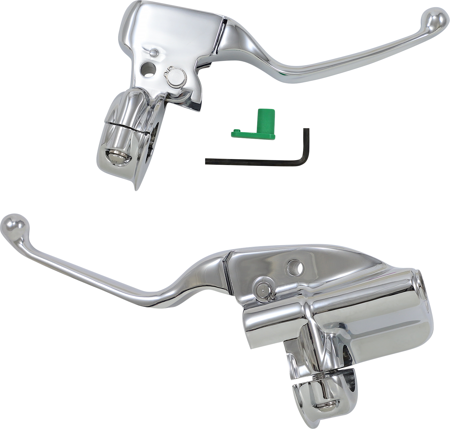 DRAG SPECIALTIES Brake/Clutch Lever Assembly - Chrome H07-0805-A