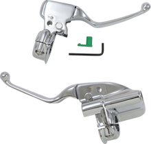 DRAG SPECIALTIES Brake/Clutch Lever Assembly - Chrome H07-0805-A
