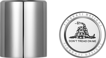 FIGURATI DESIGNS Docking Covers - Don't Tread On Me - Short - Silver FD40-DC-2530-SS