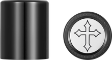 FIGURATI DESIGNS Docking Covers - Short - Cross - Black FD41-DC-2530-BK