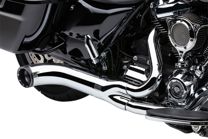 COBRA Turn Out 2-into-1 Exhaust System - Chrome 6271-1