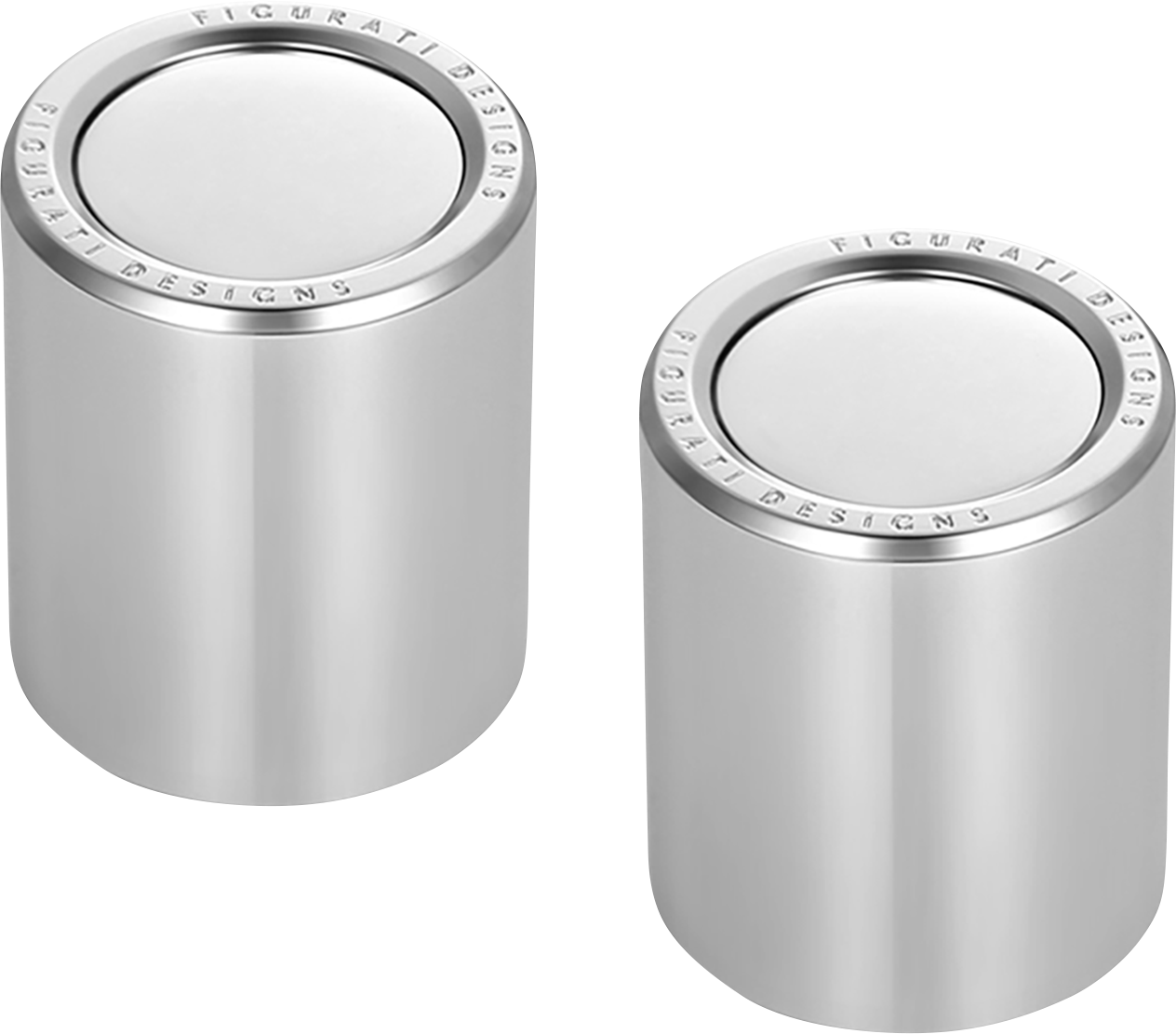 FIGURATI DESIGNS Docking Covers - Short - Silver FD60-DC-2530-SS