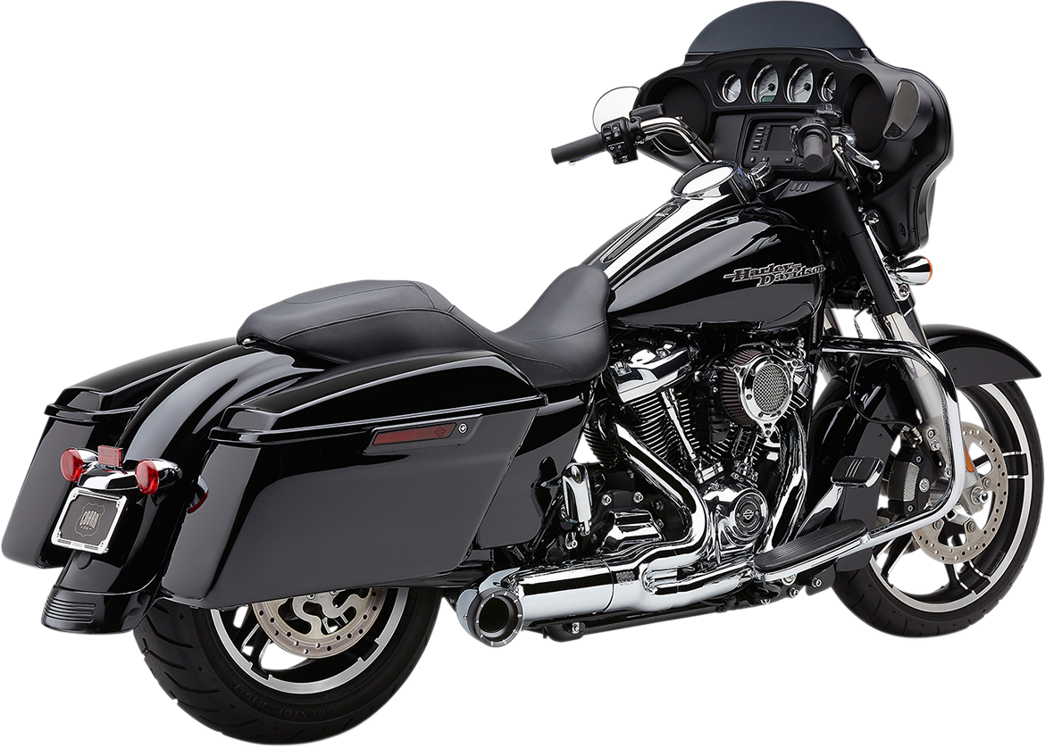 COBRA Turn Out 2-into-1 Exhaust System - Chrome 6271-1