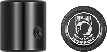 FIGURATI DESIGNS Heel-Toe Shifter Cover - POW MIA - Black FD50-HTSC-BLK