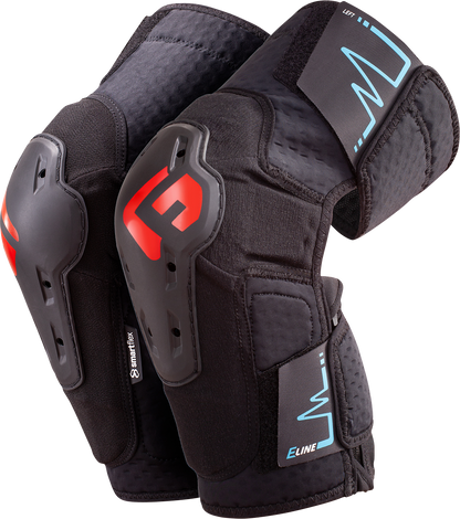 G-FORM E-Line Mountain Bike Knee Guards - Black - Small KP0802013