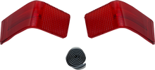 CUSTOM DYNAMICS Taillight Lens - Tour-Pak - Red CD-TP-LENS-R