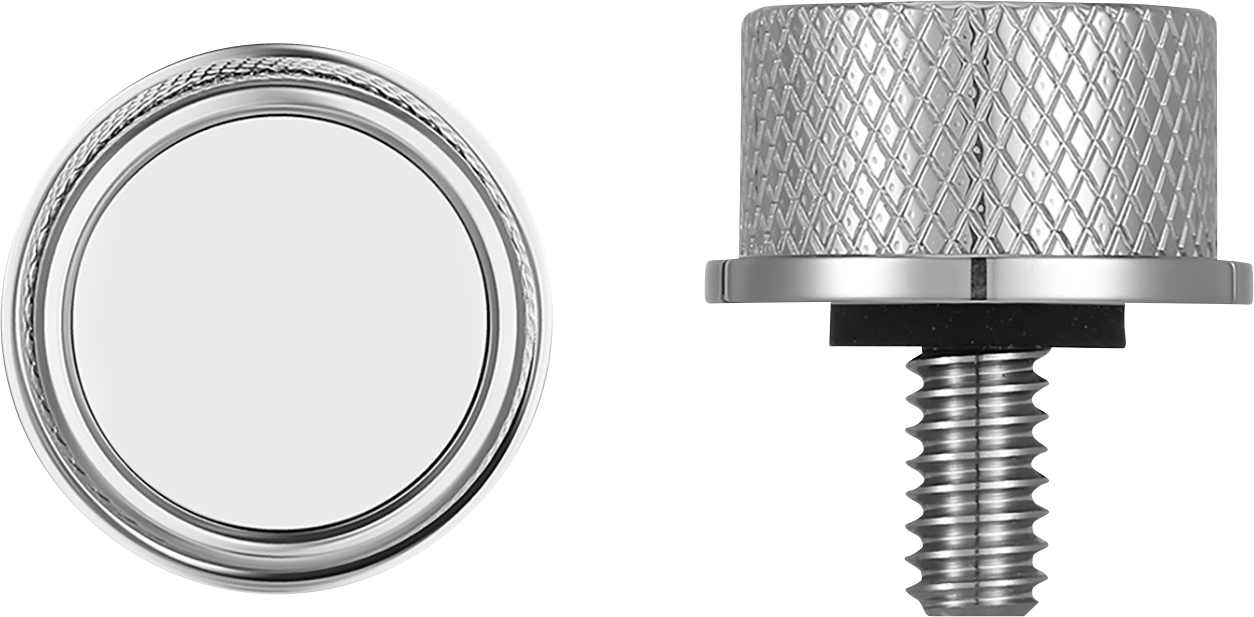 FIGURATI DESIGNS Seat Mounting Knob - Stainless Steel - Smooth FD60-SEAT KN-SS