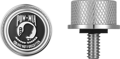 FIGURATI DESIGNS Seat Mounting Knob - Stainless Steel - POW MIA FD50-SEAT KN-SS