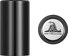 FIGURATI DESIGNS Docking Covers - Don't Tread On Me - Long - Black FD40-DC-2545-BK