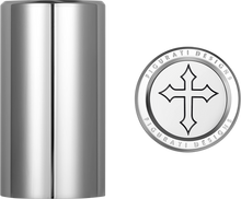 FIGURATI DESIGNS Docking Covers - Cross - Long - Silver FD41-DC-2545-SS
