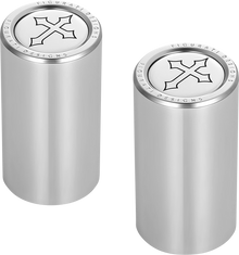 FIGURATI DESIGNS Docking Covers - Cross - Long - Silver FD41-DC-2545-SS