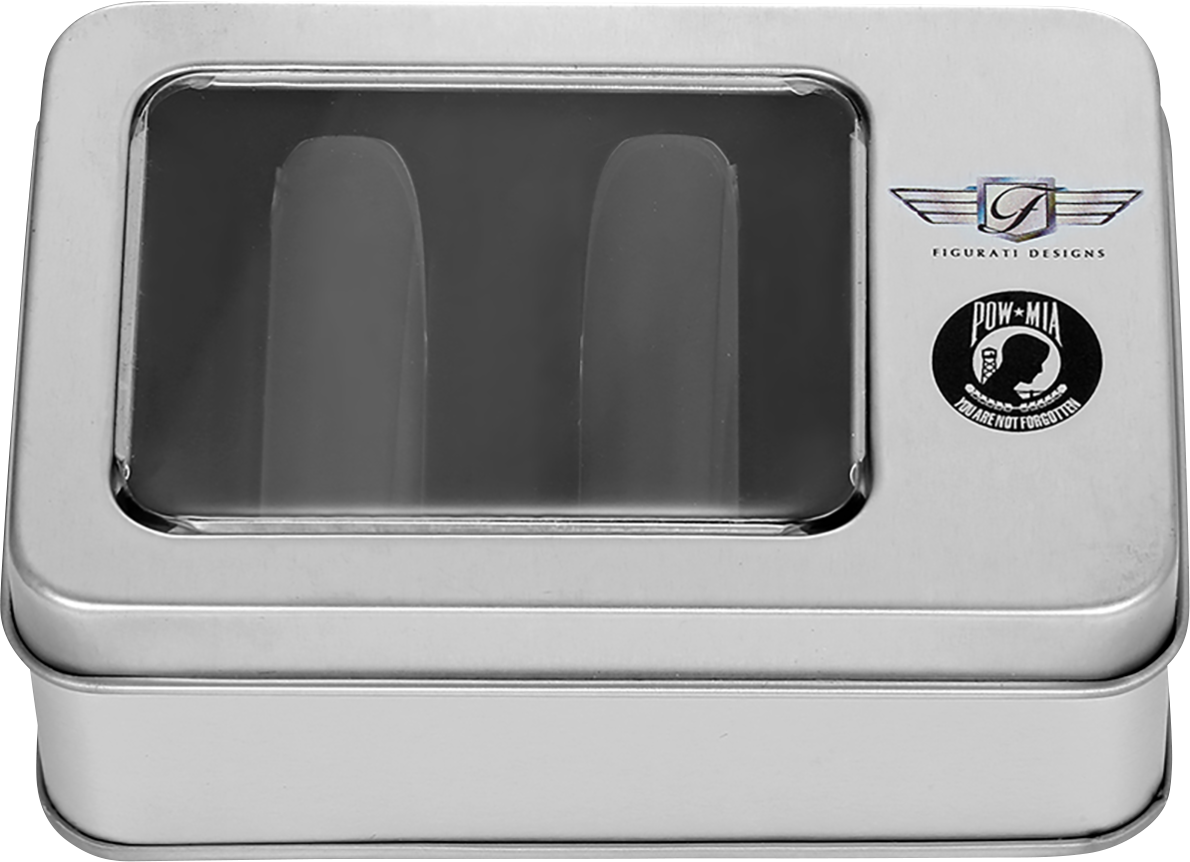 FIGURATI DESIGNS Docking Covers - POW MIA - Long - Black FD50-DC-2545-BK