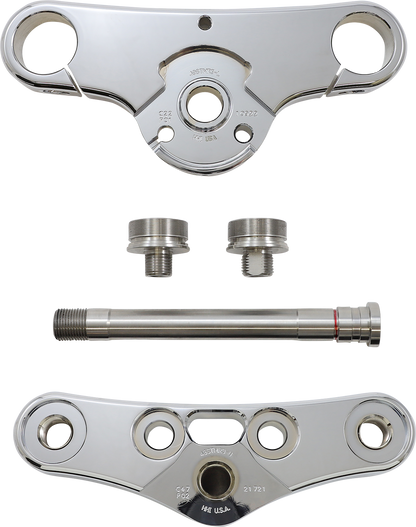 HAWG HALTERS Triple Tree - 49 mm - Chrome 49WGCR3-ST18