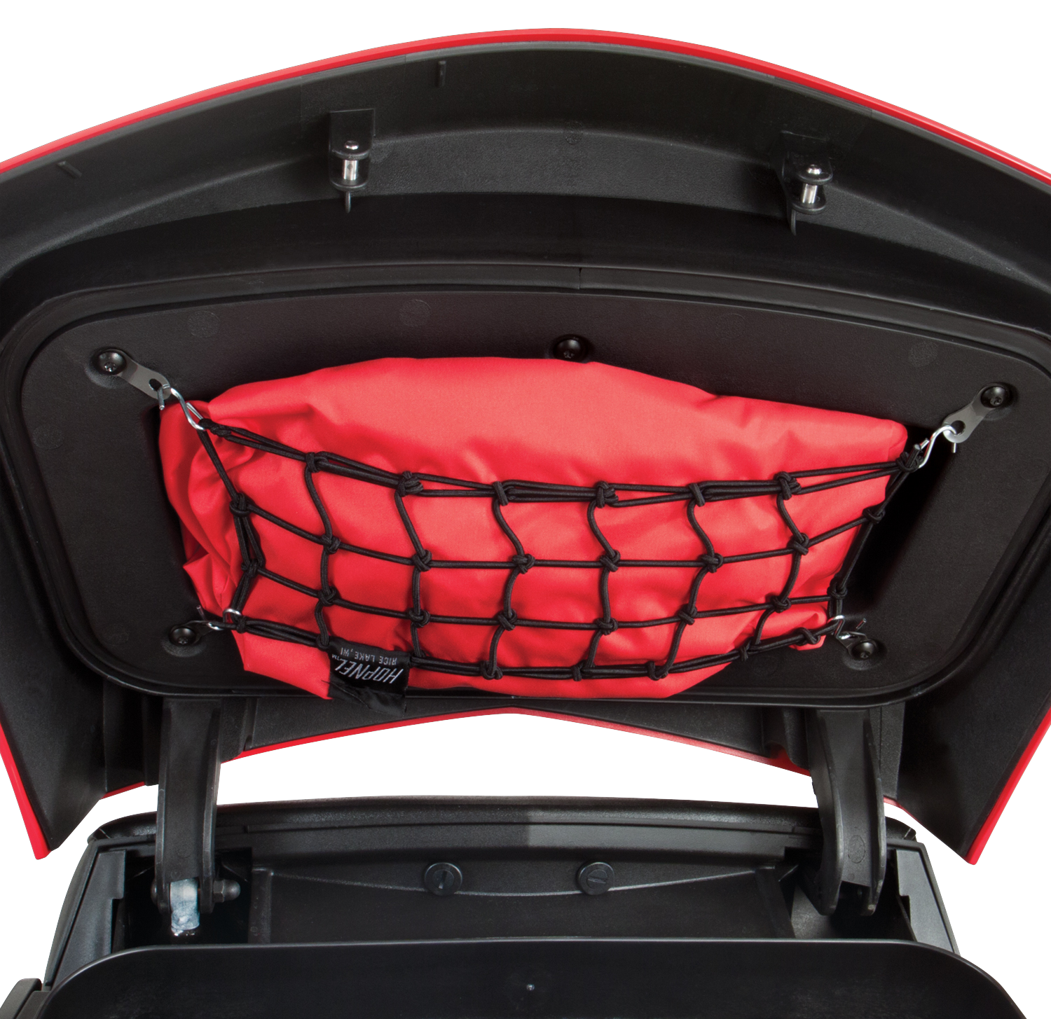 SHOW CHROME Net Set - Trunk/Saddlebag - Black 41-156