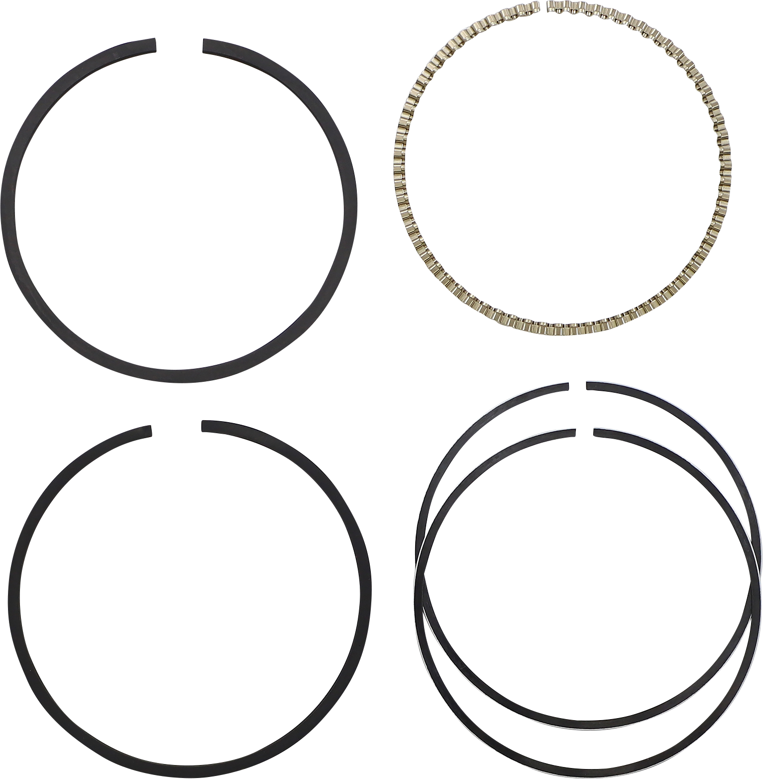 HASTINGS Piston Rings - 3.498" Standard - 1200 XL 2M5069