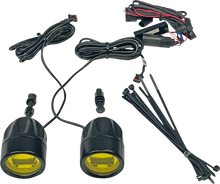 CUSTOM DYNAMICS Fog Light - Black - Yellow Lens PB-FOG-BCM-YB