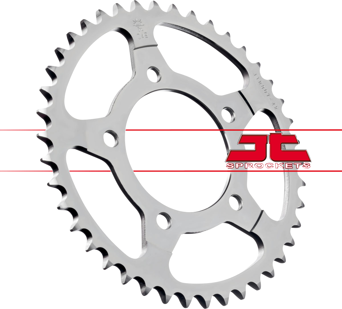 JT SPROCKETS Rear Sprocket - 42 Tooth - Suzuki JTR807.42