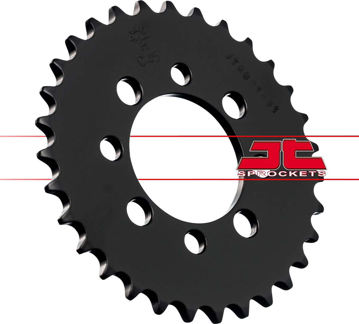 JT SPROCKETS Rear Sprocket - 31 Tooth - Z 125 Pro JTR801.31