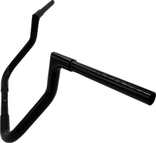 FAT BAGGERS INC. 1-1/4" EZ Install Flat Top Handlebar - Reduced Reach - 11" - Black 705011-B