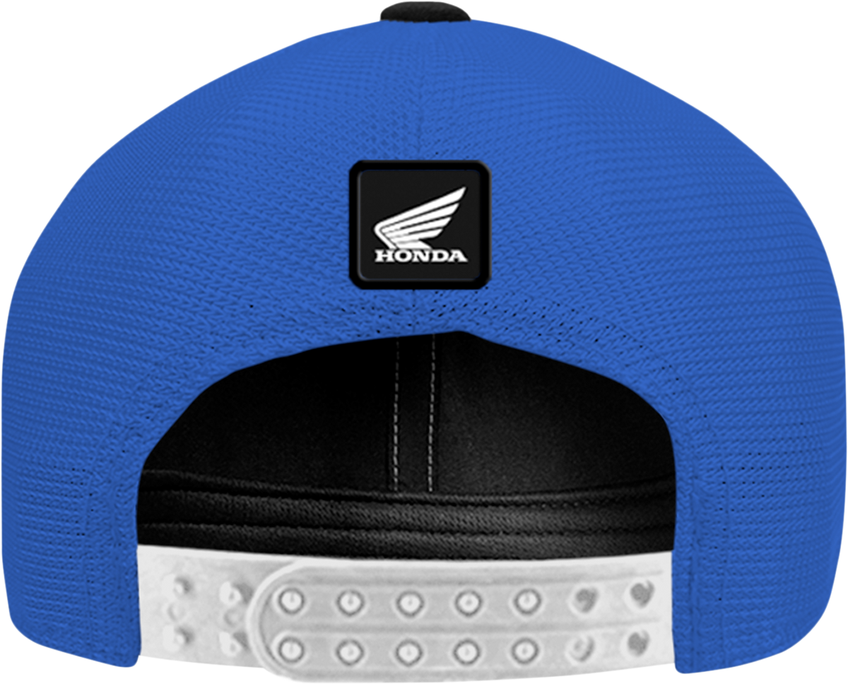 HONDA APPAREL Youth Honda HRC Hat - Black/Royal Blue NP21A-H2492