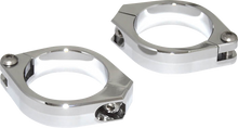HIGHSIDER Fork Clamps - 42-43 mm - Chrome 207-409
