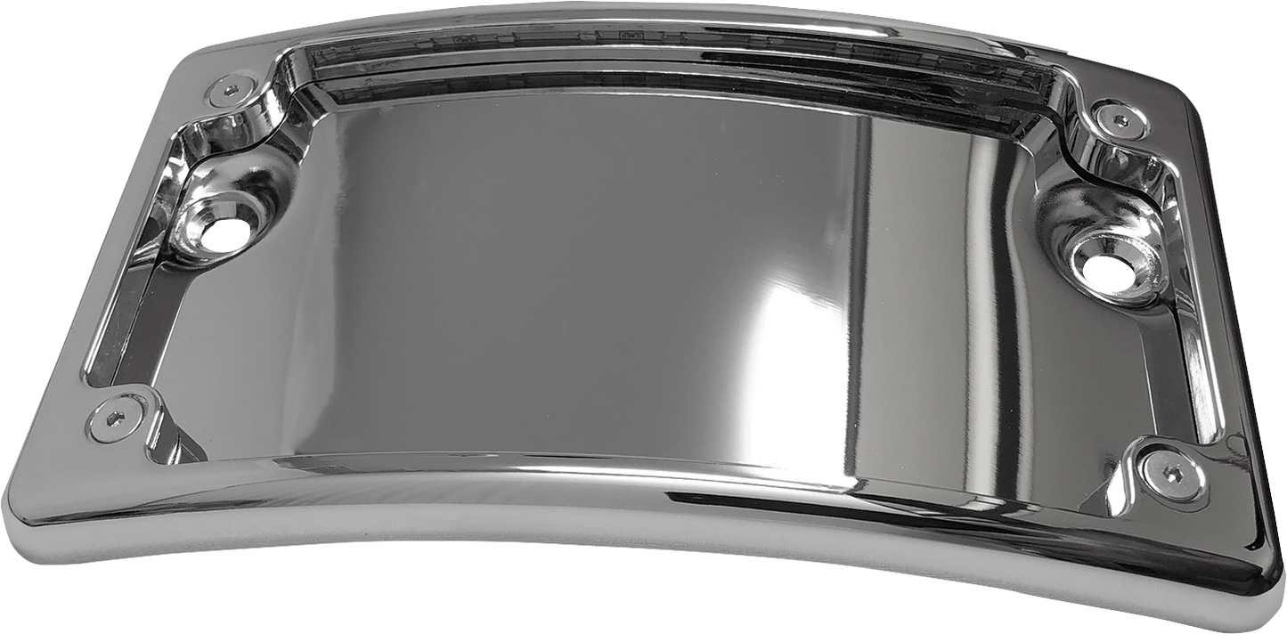 KODLIN USA License Plate Kit - Universal - Chrome KUS20201