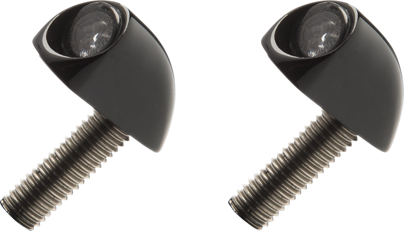 KODLIN USA 3-1 Bullet Rear Indicator Lights - Smooth - Black K68463
