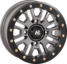 HIGH LIFTER Wheel - HL23 Beadlock - Front/Rear - Gun Metal Gray - 15x7 - 4/137 - 5+2 (+38 mm) 15HL23-1537