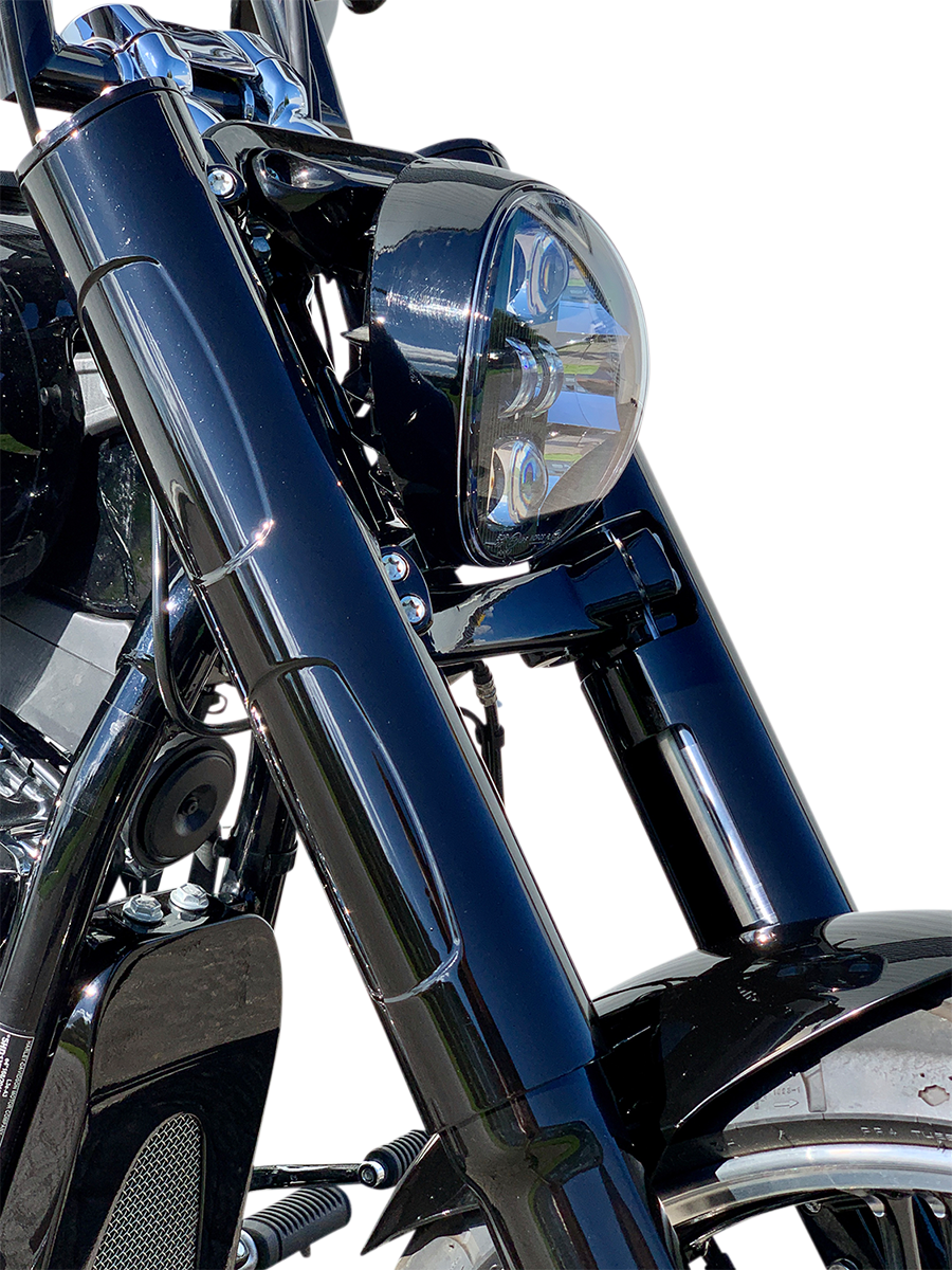 KODLIN USA Fork Cover - Black - '18-'24 FXBR/FXBRS K46660