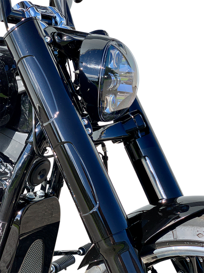 KODLIN USA Fork Cover - Black - '18-'24 FXBR/FXBRS K46660