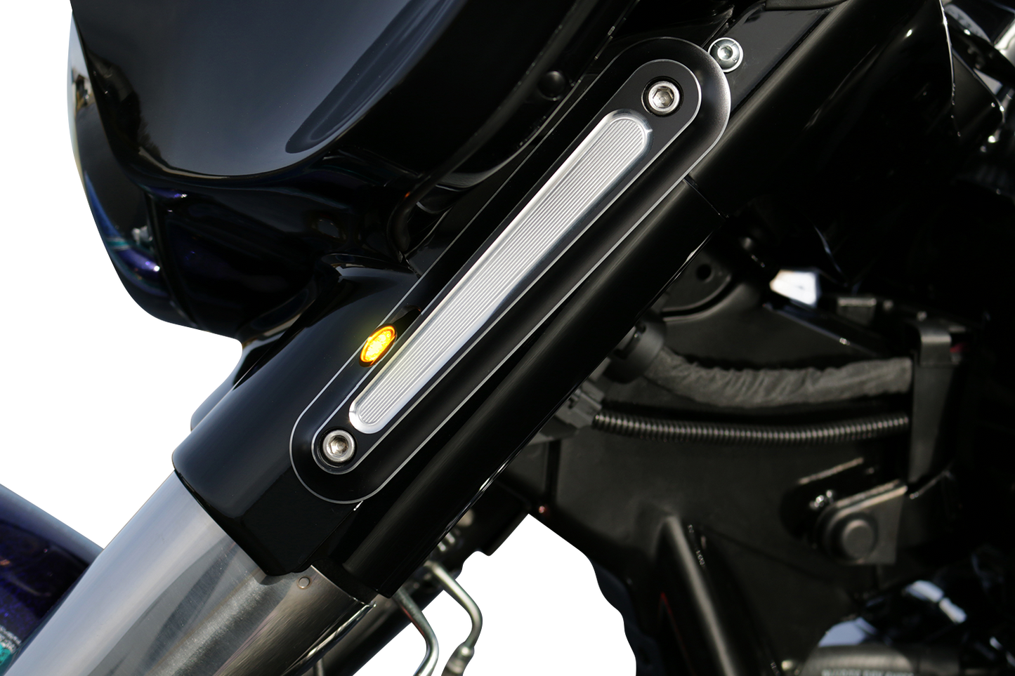 KODLIN USA Turn Signal - Black Contrast-Cut K68468