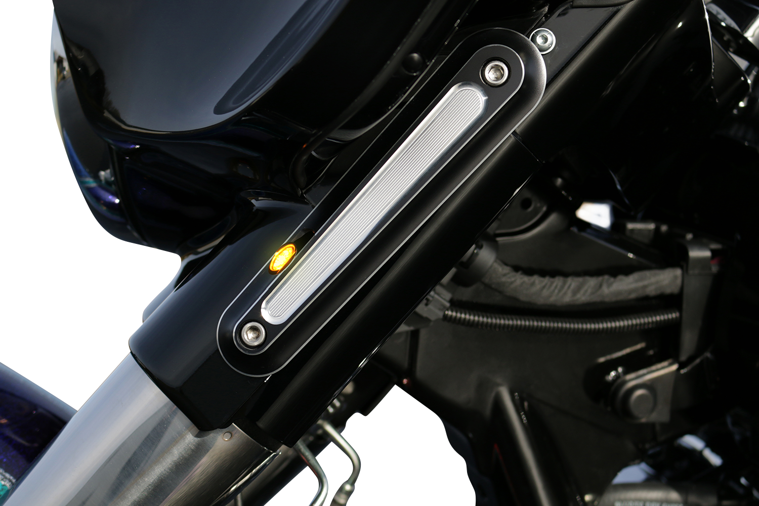 KODLIN USA Turn Signal - Black Contrast-Cut K68468