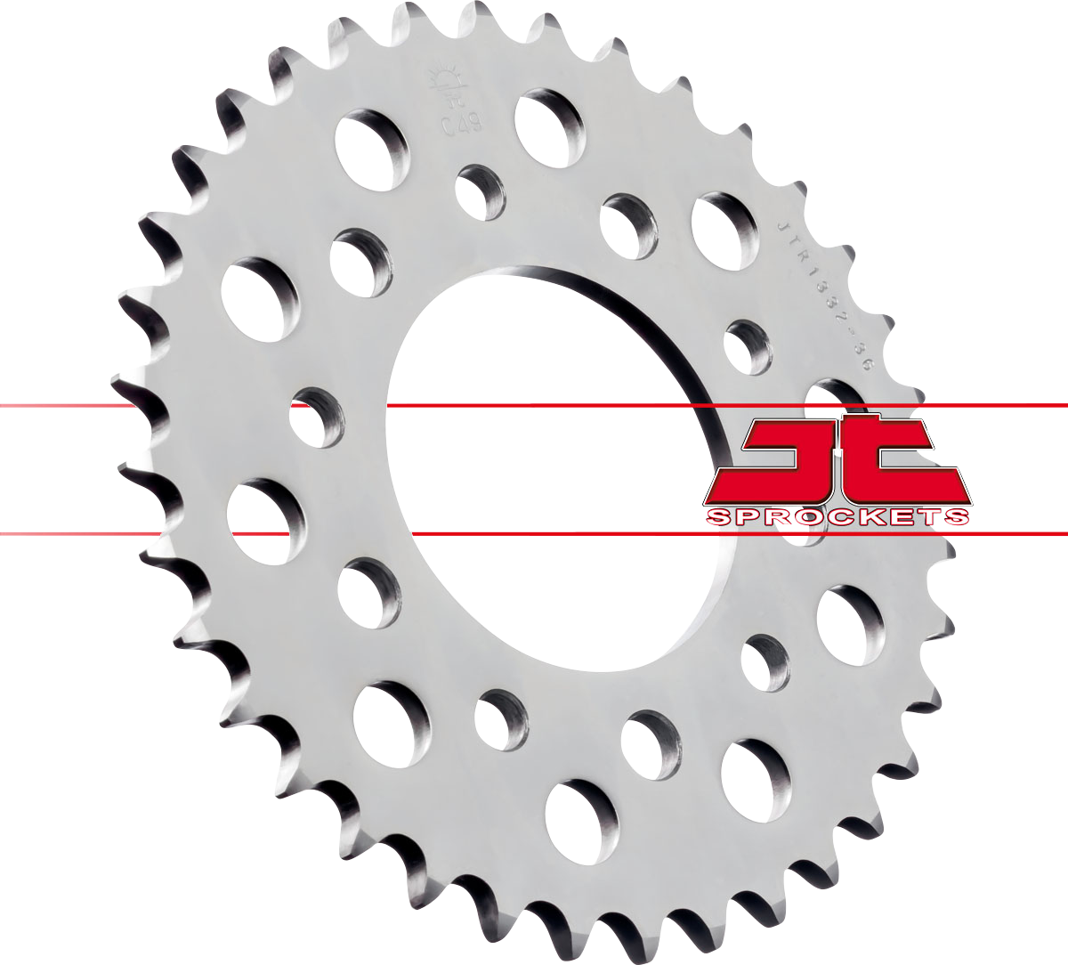 JT SPROCKETS Rear Sprocket - 36 Tooth - Honda JTR1332.36