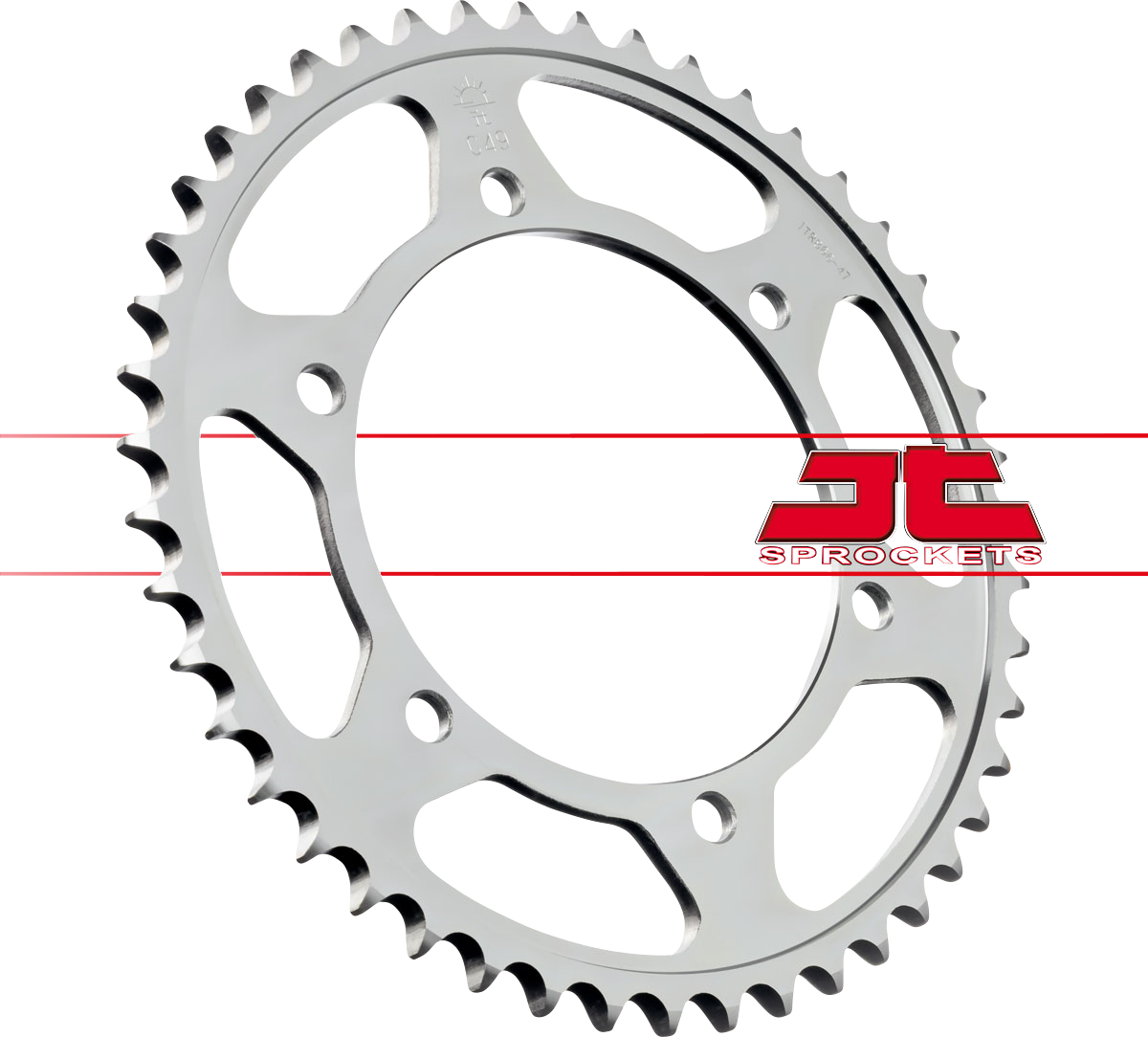 JT SPROCKETS Rear Sprocket - 47 Tooth - Yamaha JTR866.47
