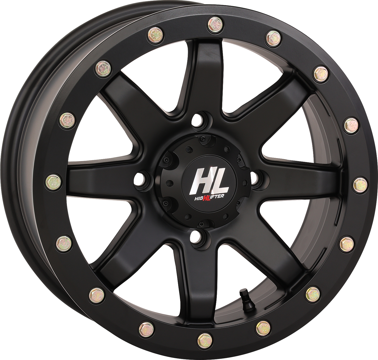 HIGH LIFTER Wheel - HL9 Beadlock - Front/Rear - Matte Black - 14x7 - 4/137 - 6+1 (+50 mm) 14HL09-1438