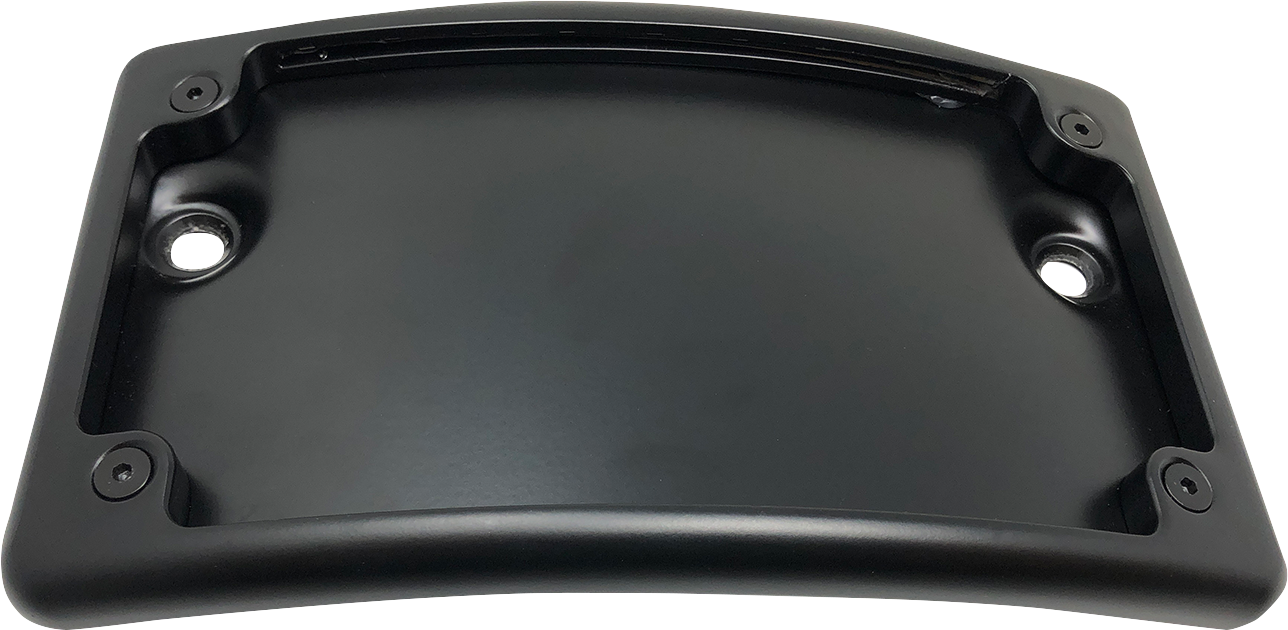 KODLIN USA License Plate Mount - Curved - Black KUS20100