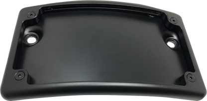 KODLIN USA License Plate Mount - Curved - Black KUS20100