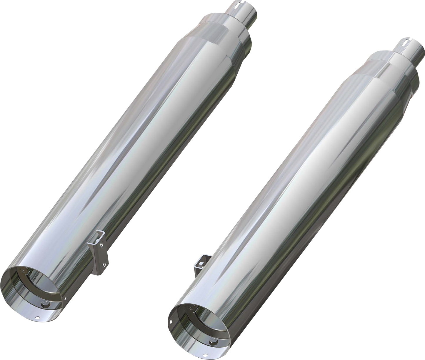 KHROME WERKS 4-1/2" War Hammer Mufflers - Chrome 202230
