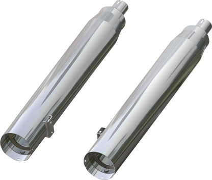 KHROME WERKS 4-1/2" War Hammer Mufflers - Chrome 202230
