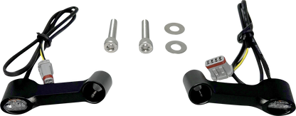KODLIN USA Front Turn Signals - Sportster S - Black K68497
