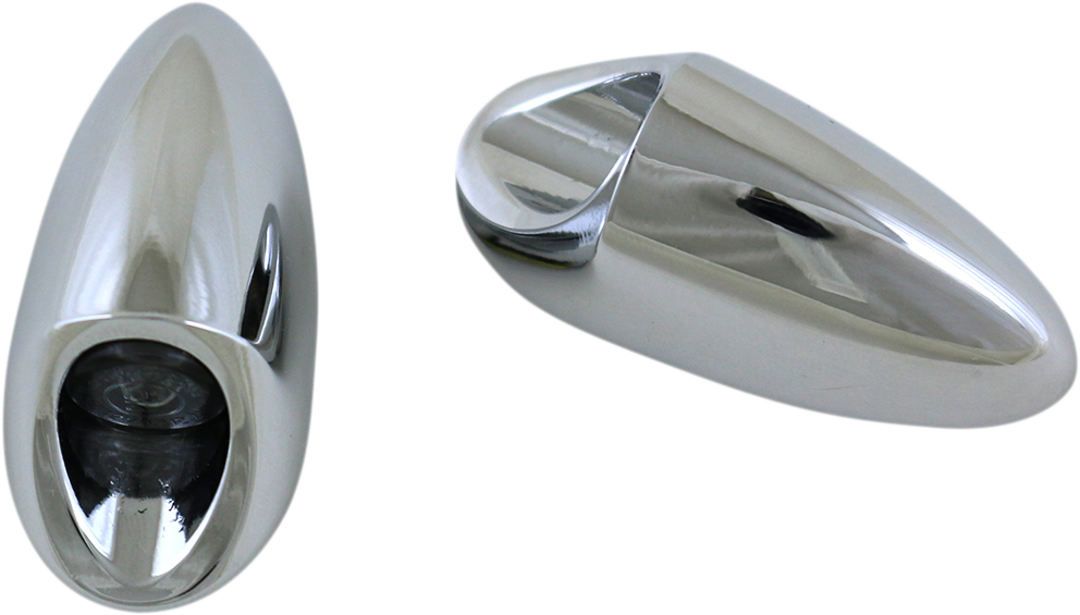 KODLIN USA 3-1 Mini Fender Strut Indicator Lights - Chrome K68490