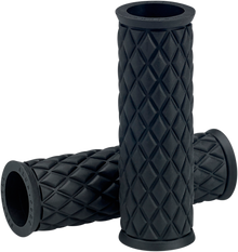 BILTWELL Alumicore Grips - Replacement - Black 6706-0101