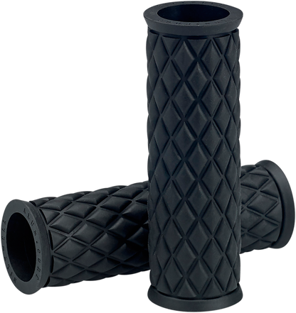 BILTWELL Alumicore Grips - Replacement - Black 6706-0101