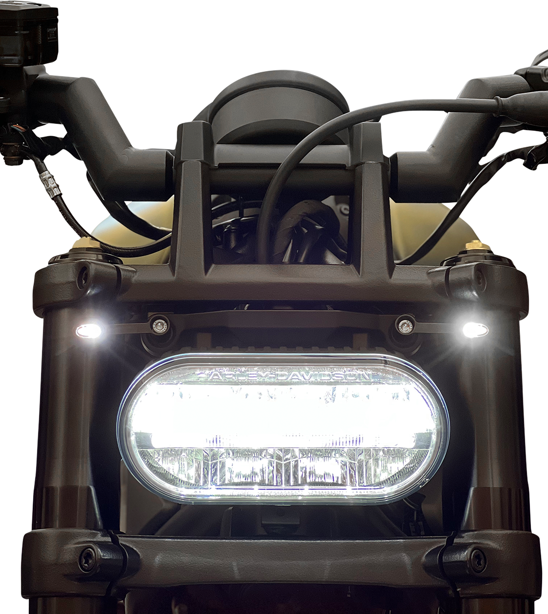 KODLIN USA Front Turn Signals - Sportster S - Black K68497