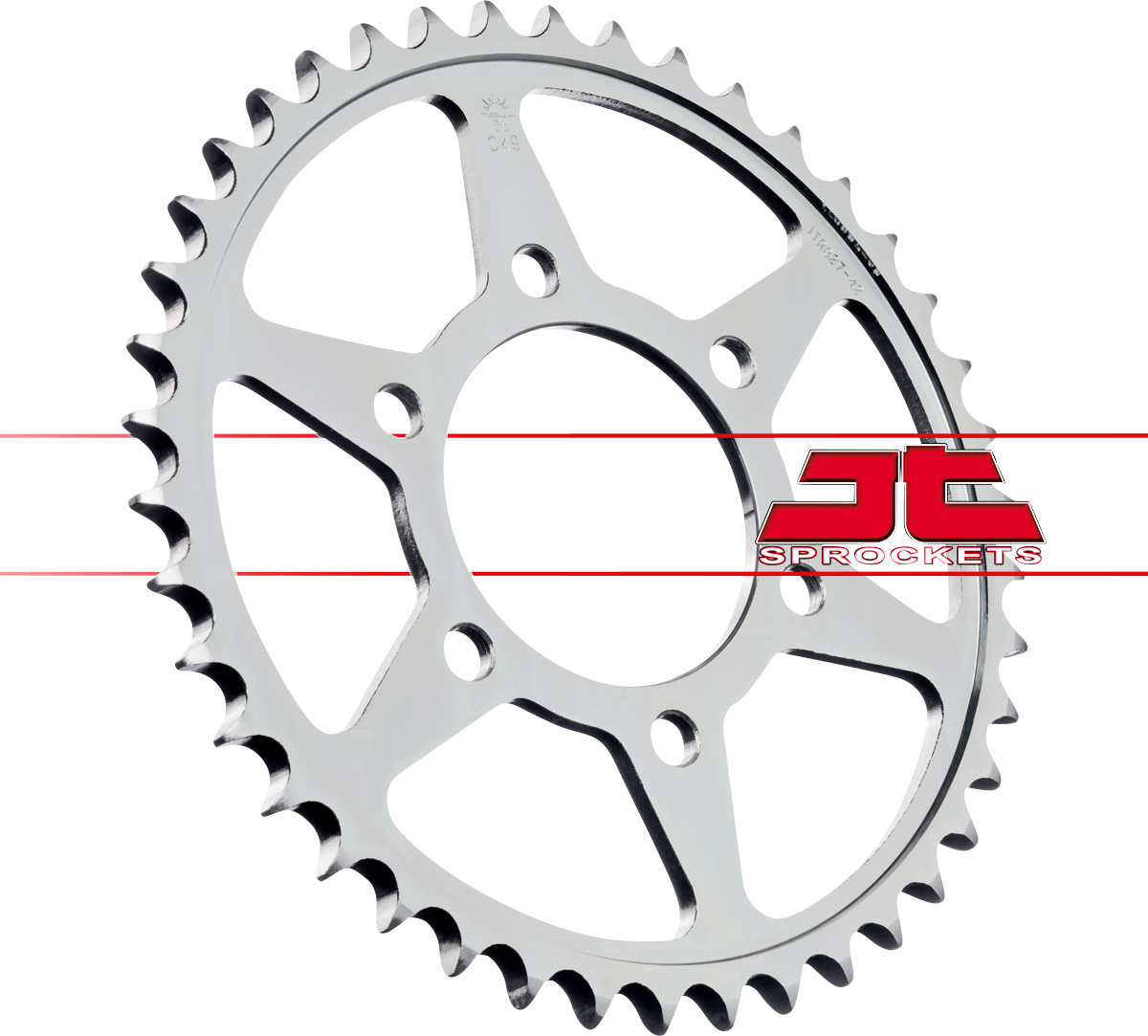 JT SPROCKETS Rear Sprocket - 42 Tooth - GSXR1100 JTR827.42