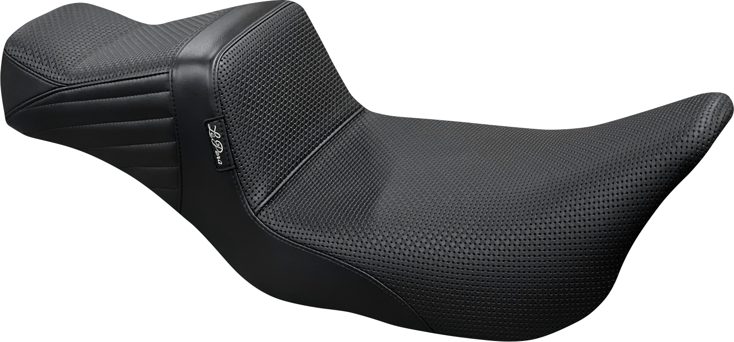 LE PERA Tailwhip Daddy Long Legs Seat - Basketweave - Black - FL '08-'23 LK-587DLBW